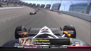 Dan Wheldons Last Words before his fatal crash RIP Dan Wheldon [upl. by Reider]