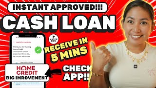 Instant Cash Loan Receive in 5 Mins  Home Credit Cash Loan Review [upl. by Chet]