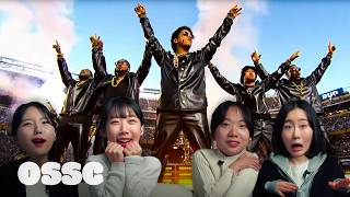 KOREANS REACT TO SUPER BOWL HALFTIME SHOW  𝙊𝙎𝙎𝘾 [upl. by Ahsieket784]