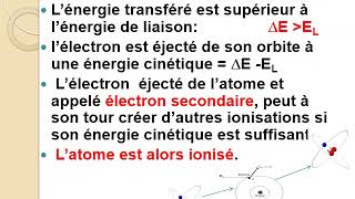 FMPM MOOCs  Interactions des rayonnements ionisants avec la matière  Pr Bsiss [upl. by Barbi]