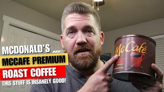 Savor Every Sip McCafe Premium Roast Ground Coffee Review [upl. by Georgena]