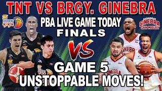 BRGY GINEBRA vs TNT Game 5 Finals  PBA Live Full Game Today  November 6 2024  Unstoppable 2K24 [upl. by Lundell]