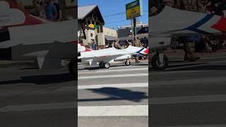 Air Force Plane in parade Cheyenne Frontier Days wyoming airplane Wyoming CFD✈️ [upl. by Aleda]