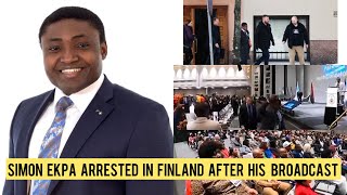 JUST IN BIAFRA AGITATOR SIMON EKPA AND FOUR OTHERS ARRESTED IN FINLAND OVER TERRORRELATED ACT [upl. by Cacilia744]