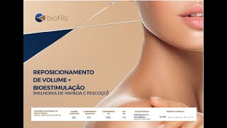 BIOFILS®  REPOSICIONAMENTO DE VOLUME  BIOESTIMULAÇÃO [upl. by Zanas]