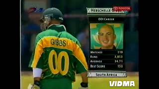 HERSCHELLE GIBBS 87 RUNS VS KENYA  POTCHEFESTROOM IN 2003 [upl. by Akienom]