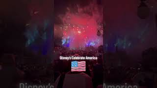 Fantastic Fireworks Finale  Disney’s Celebrate America 2024 Fourth of July Fireworks [upl. by Adnahsal]