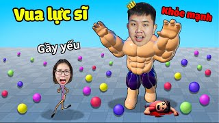 bqThanh Là Vua Lực Sĩ Khỏe Cơ Bắp Nhất Đánh Bại Mọi Người Troll Đấm Ốc Bẹp Dí [upl. by Esiralc]