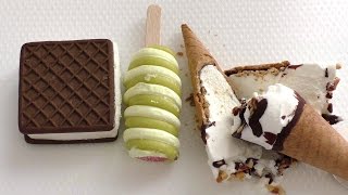 Ice Cream Mix Twister Sandwich Cornetto [upl. by Nnaillij]