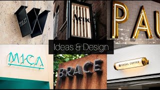 Everyday Design  Signage Ideas amp Design [upl. by Lenej633]