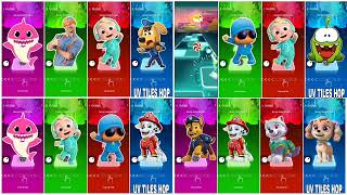 Oddbods Slick All Video Megamix 🆚 Baby Shark 🆚 Pinkfong 🆚 Cocomelon 🆚 Bluey Bingo Who Will Win [upl. by Otte708]