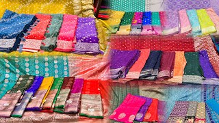 Ugadi special sarees at Hyderabad single courier [upl. by Yurik]