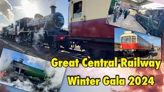 Great Central Railway  Winter Gala 2024 [upl. by Einhapets412]