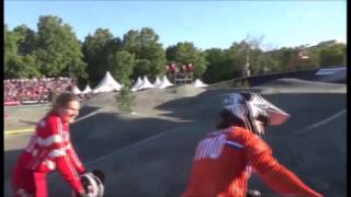 2017 UEC BMX EUROPEAN CHAMPIONSHIPS Bordeaux Final M Elite [upl. by Nosdrahcir159]