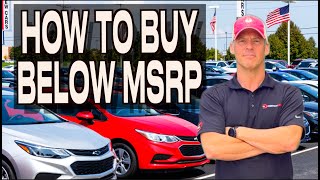 Heres How to Buy a Car Below MSRP in 2024 A Step by Step Guide [upl. by Sarilda520]