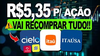 🚨Pagamento Bilionário de Dividendos ITAÚ e ITAUSA  Fechamento de Capital da CieloCIEL3 [upl. by Melone]