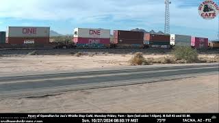 UP6310 SPatch EB as Mid DPU on UP ILBG4 at Tacna AZ  20241027 [upl. by Ttegdirb]