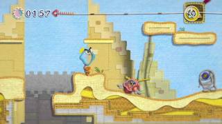 Kirbys Epic Yarn  OFFICIAL release trailer Nintendo Wii [upl. by Aikem]