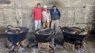 BARBACOA A LA PENCA Estilo Michoacán procedimiento COMPLETO desde cero [upl. by Northrop876]