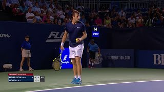 Ryan Harrison Defeats Borna Gojo 2018 US Open Series WinstonSalem Open R1 [upl. by Lenra378]