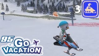 🗝 SCHNEEMOBILRENNEN 3 Silberschlüssel  Wii Go Vacation Lets Play 95 HD60FPS  Zckrfrk [upl. by Eedrahs]