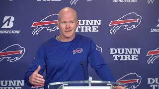 Sean McDermotts full press conference a day after the Bills beat the Jets 4110 [upl. by Gayelord440]