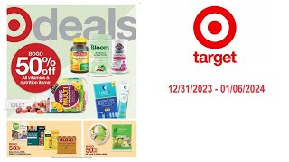 Target Weekly Ad US  12312023  01062024 [upl. by Menedez880]