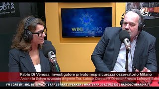 Antonella Sciara intervistata in diretta da Fabio Di Venosa  Radio Lombardia WikiMilano [upl. by Ingvar]