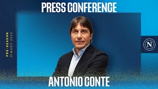 DIMARO  Rivivi la conferenza stampa di Mister Antonio Conte [upl. by Lukey230]