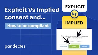 Explicit Vs implied consent What are the differences and how to be compliant [upl. by Ryon]