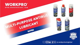 WORKPRO MultiPurpose Antirust Lubricant Ultimate Protection amp Performance [upl. by Ashton]