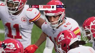 Madden 24  Ravens vs Chiefs  gameplay PS4 [upl. by Gaither]