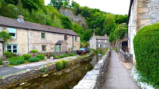 Castleton Village Walk English Countryside 4K [upl. by Corella]