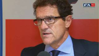 England 10 Wales Fabio Capello Interview  Euro 2012 Qualifier Group G  060911 [upl. by Cacie560]