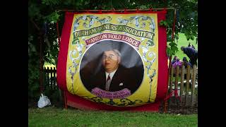 Durham Miners Gala 2024 Banners on the field Part 3 [upl. by Ahsia585]