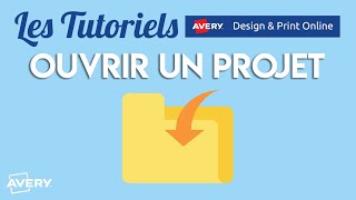 Comment ouvrir un projet enregistré  Tuto Design amp Print [upl. by Jaquelyn]