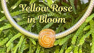 PANDORA 2024  YELLOW ROSE IN BLOOM Review [upl. by Novled]