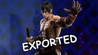 Tekken 8 Law exported animations into Tk6 PSP [upl. by Eek]