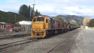 REEFTON  COAL TRAIN ON 29424 [upl. by Heng423]