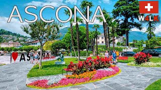 Walking Tour Of Ascona Switzerland  The Most Beautiful Country In The World [upl. by Demitria]