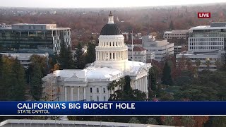 Newsom California lawmakers have a 68B budget hole to deal with legislative analyst says [upl. by Raamal]