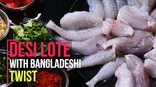 Bangladeshi Style Lote Macher Jhuro  Bengali style Bombay Duck recipe  How to cook lote mach jhal [upl. by Yelsna]