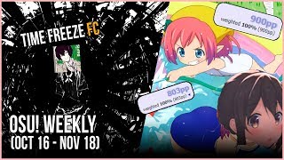 First 900pp Play Rafis Time Freeze FC filsdelama HDDTHR 800pp amp more  osu Weekly 2526 [upl. by Dorthea]