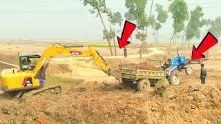 Power Tiller Trolley Over Loaded Performance Village Road  Best power tiller drive skills  ep 40 [upl. by Erb330]