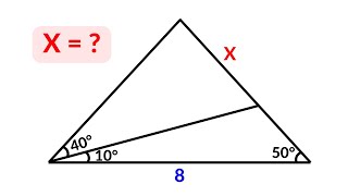 Sweden Math Olympiad Challenge  A Very Nice Geometry Problem  Find the length X [upl. by Nerag868]