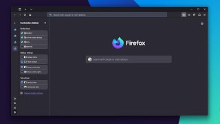 First Look at Firefoxs Vertical Tabs And New Sidebar [upl. by Wolcott]