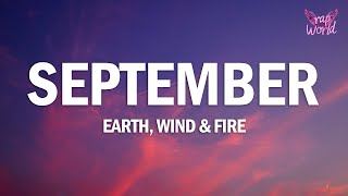 Earth Wind amp Fire  September Lyrics [upl. by Sherlocke]