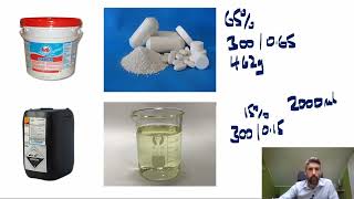 Hand Dosing Chlorine in Swimming Pools [upl. by Rosalie332]