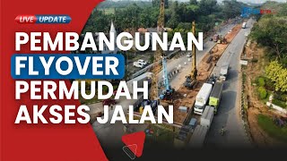 Pemkab Bekasi Apresiasi Pembangunan Flyover Boulevard Deltamas Permudah Akses ke Stasiun amp Tol [upl. by Atiuqrahs]