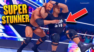 All Stunner Variations amp Animations in WWE 2K24 [upl. by Llywellyn]